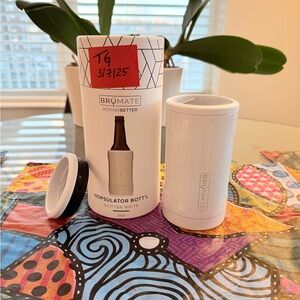 Hopsulator Bott'l Glitter White | 12oz Bottles - BNWB